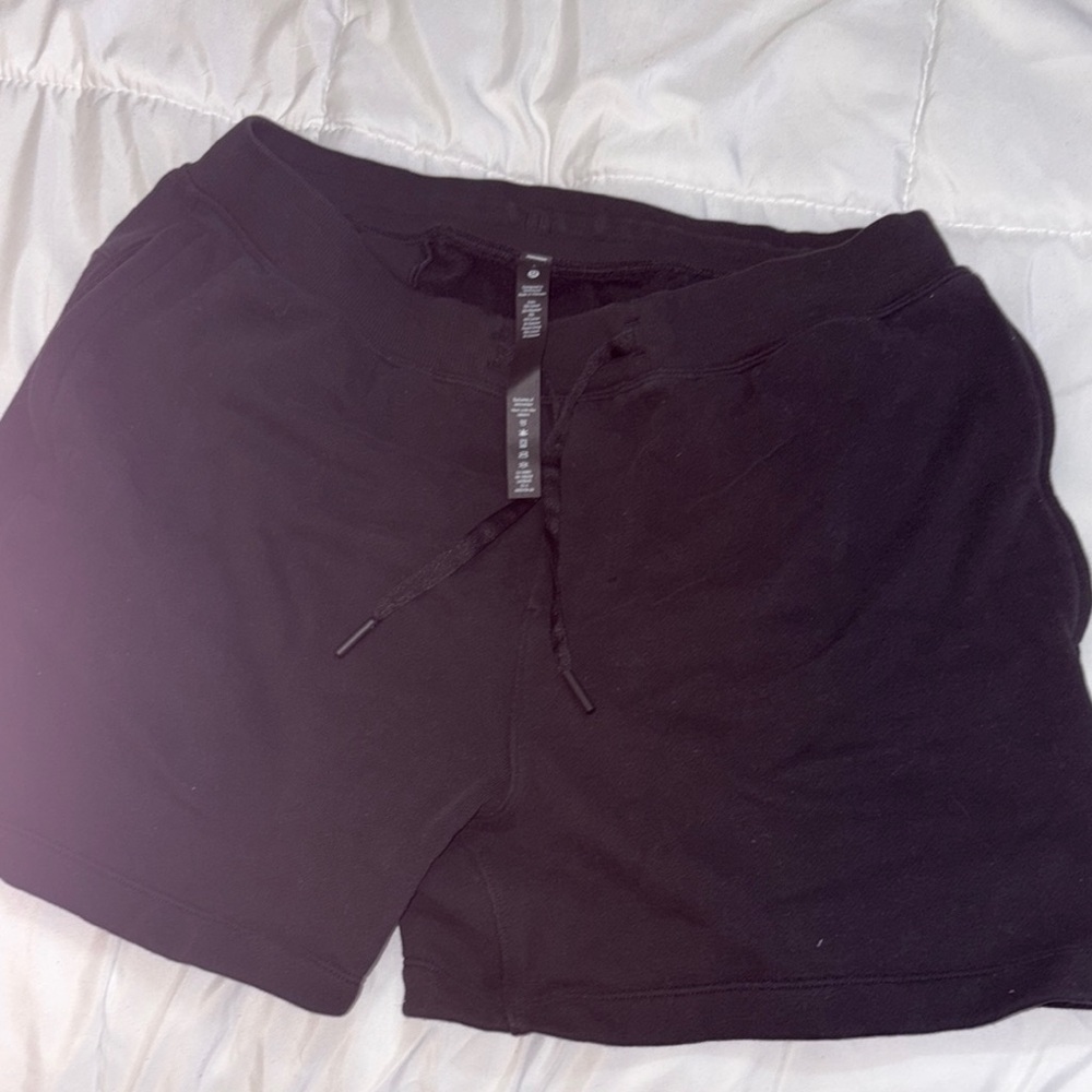 Lululemon Black Drawstring Shorts